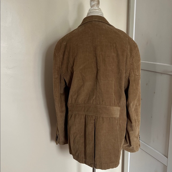 Vintage Tasse Ella Corduroy Sport Coat | Brown Wide-Wale | Men's L 42-44 | Utili - Picture 7 of 8